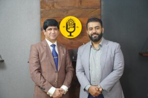 Munir Ahmad with Dr Imran Yousaf