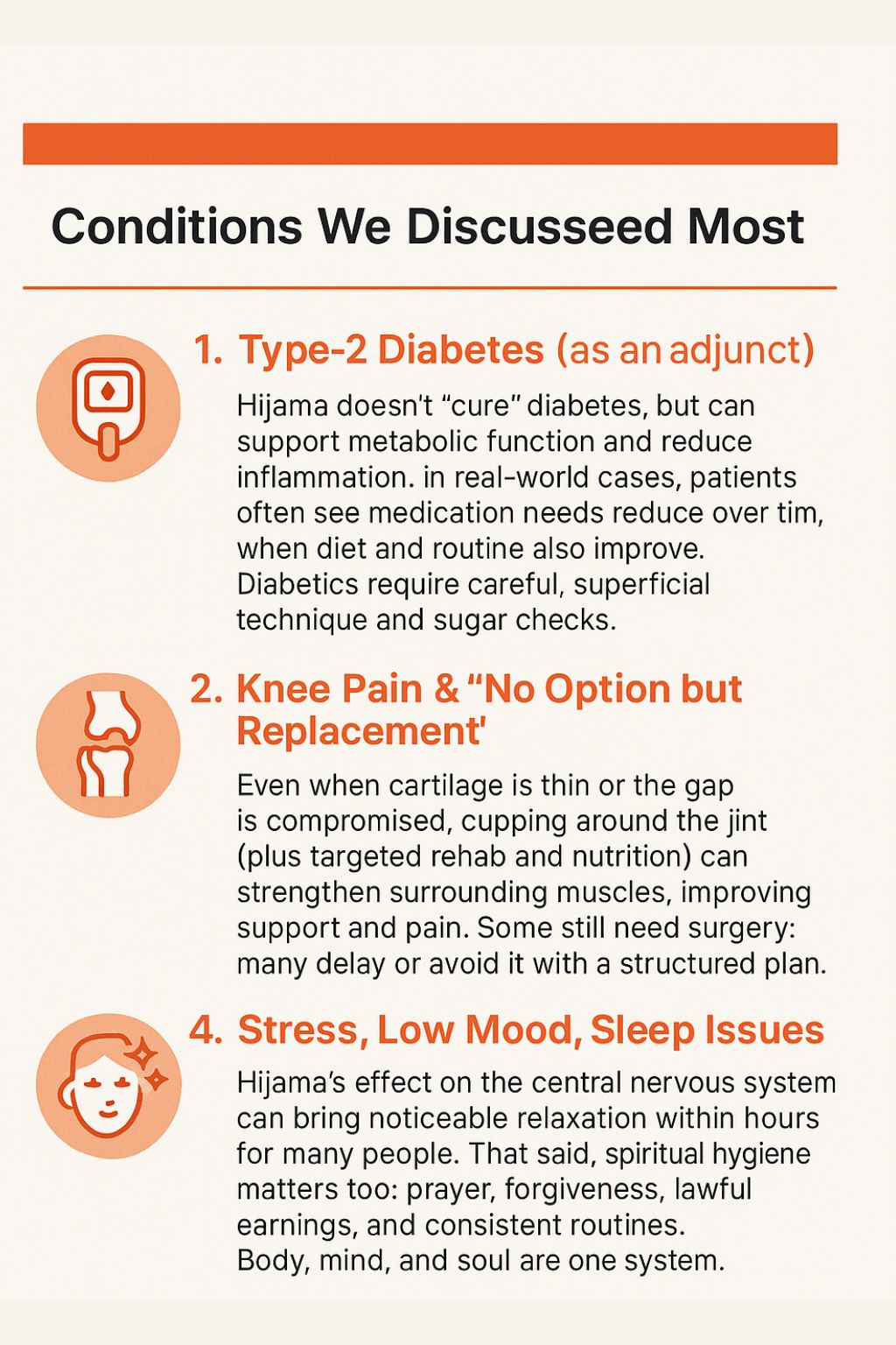 Common Health Conditions Treated by Hijama in Pakistan
