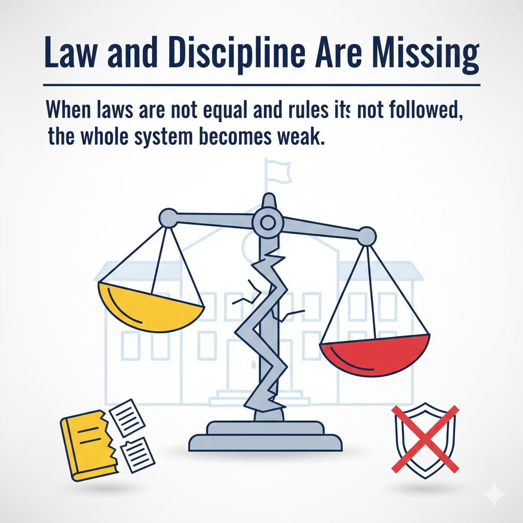 Lack of Discipline and Order in Pakistan’s Education System