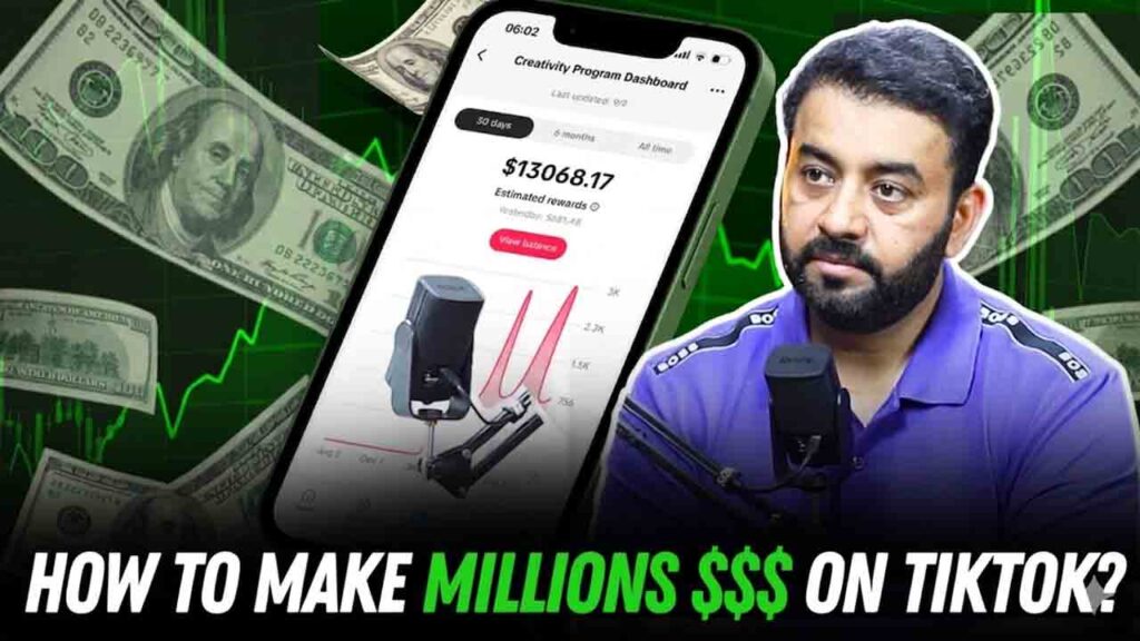 earning money from tiktok content creation