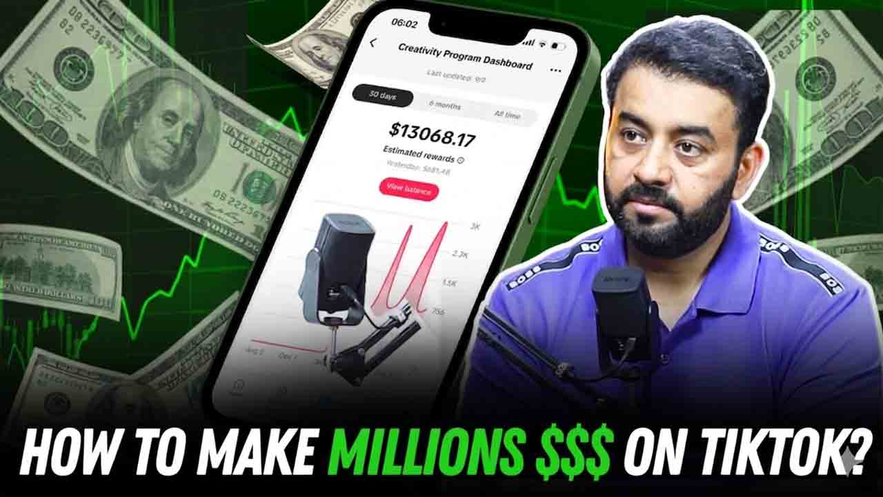 earning money from tiktok content creation