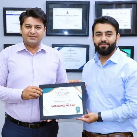 Certificate of Appreciation | Munir Ahmad