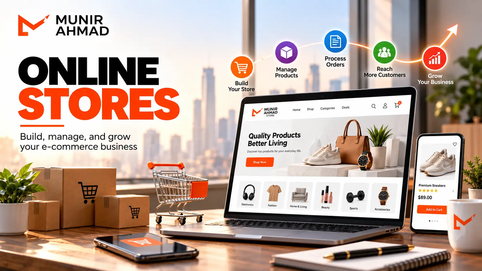 Online Stores | Munir Ahmad