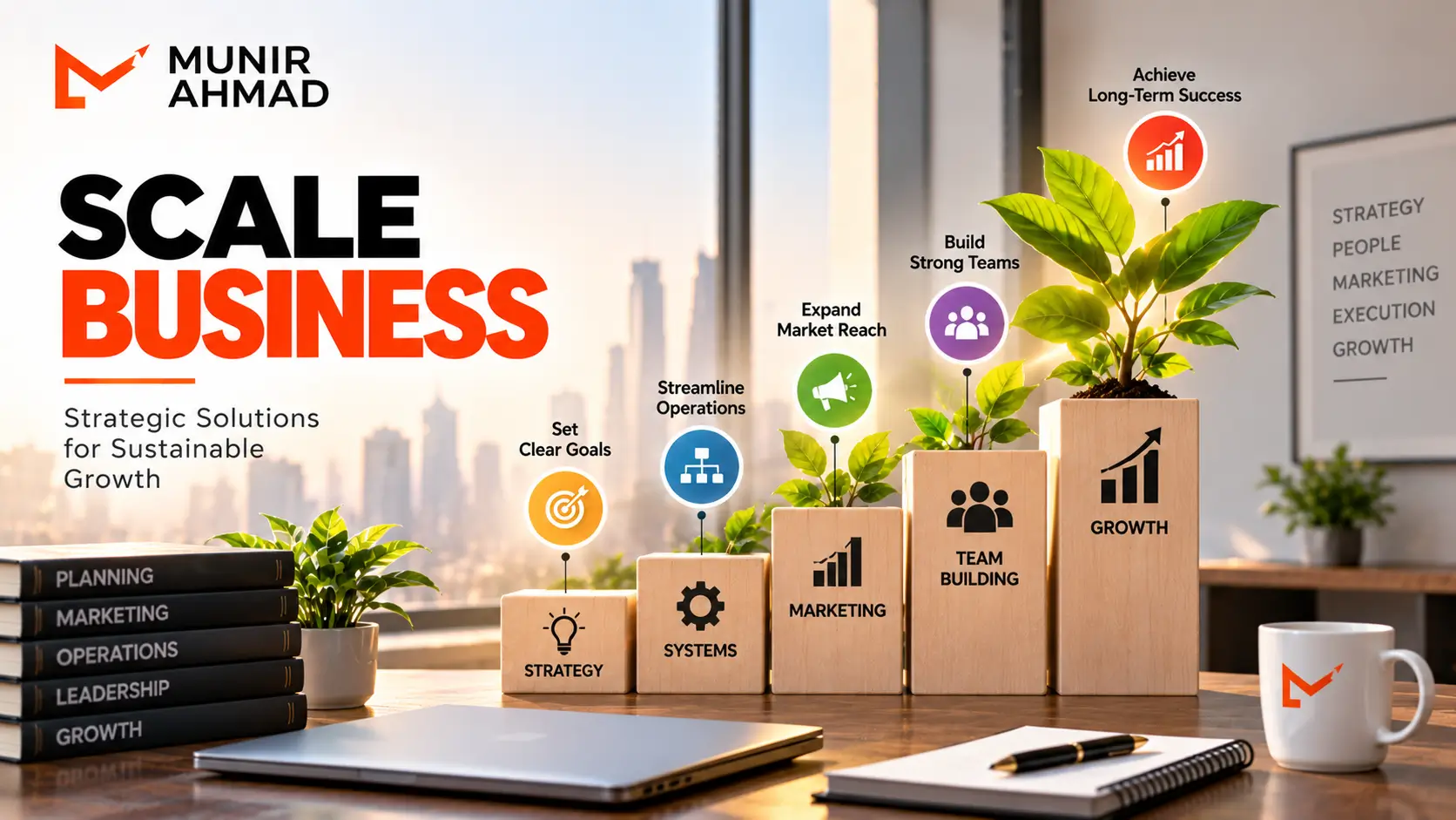 How to Scale Business | Munir Ahmad